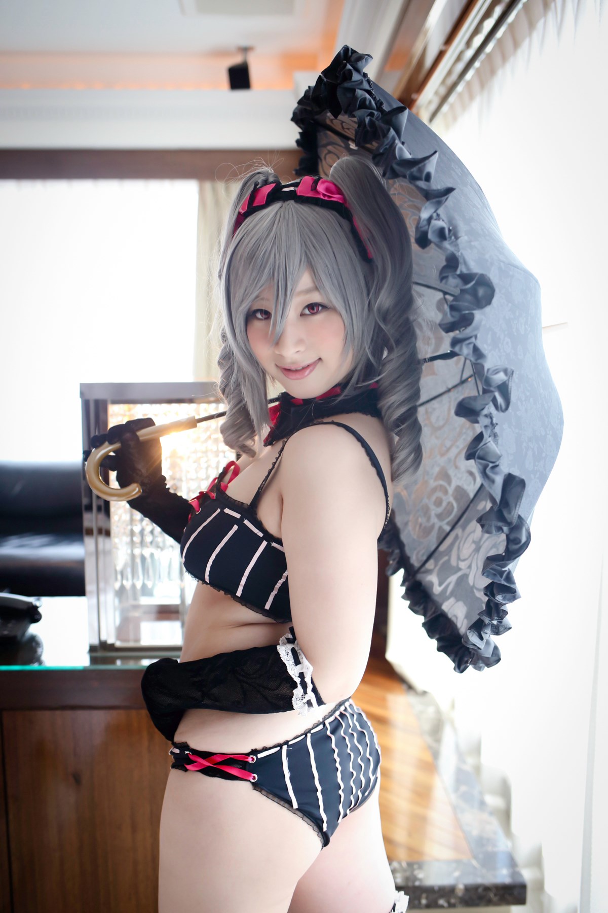 Kanzaki Ranko ero cosplay, Cinderella's girl(14)