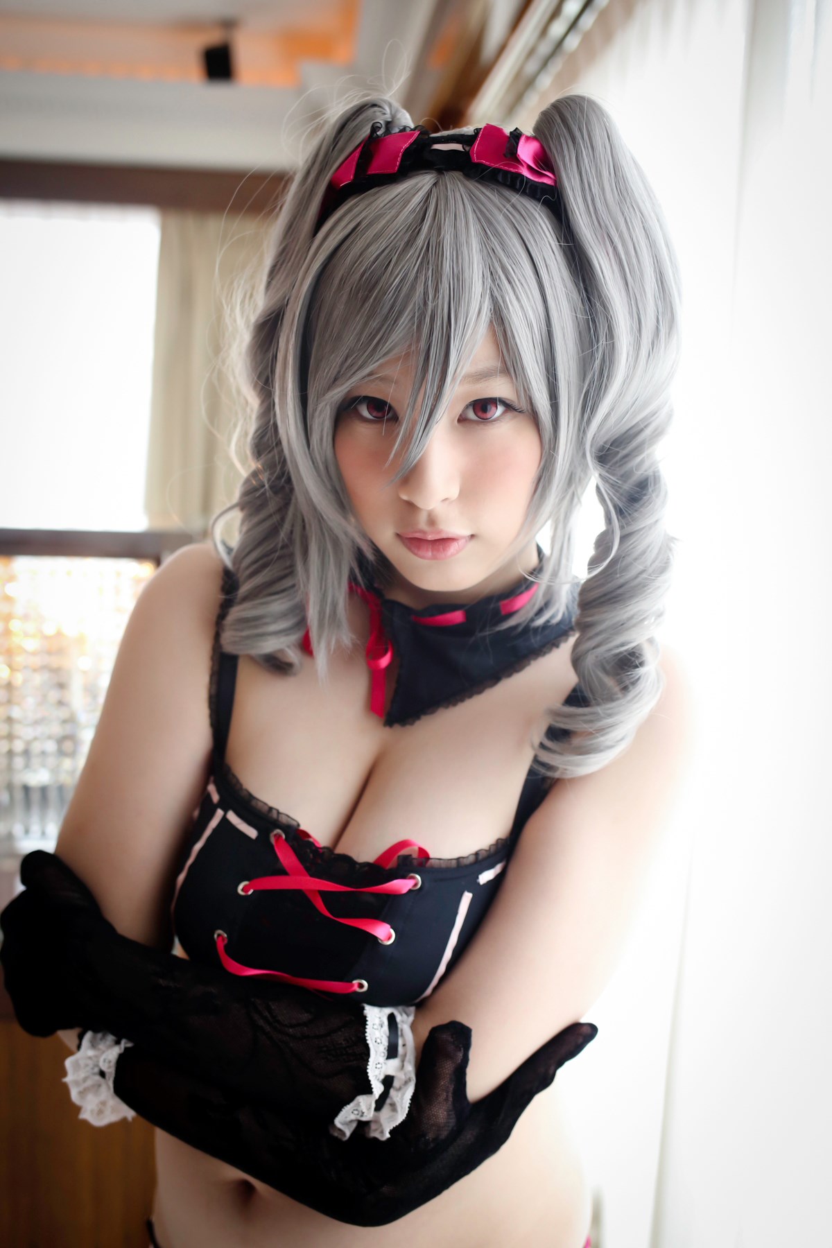 Kanzaki Ranko ero cosplay, Cinderella's girl(24)