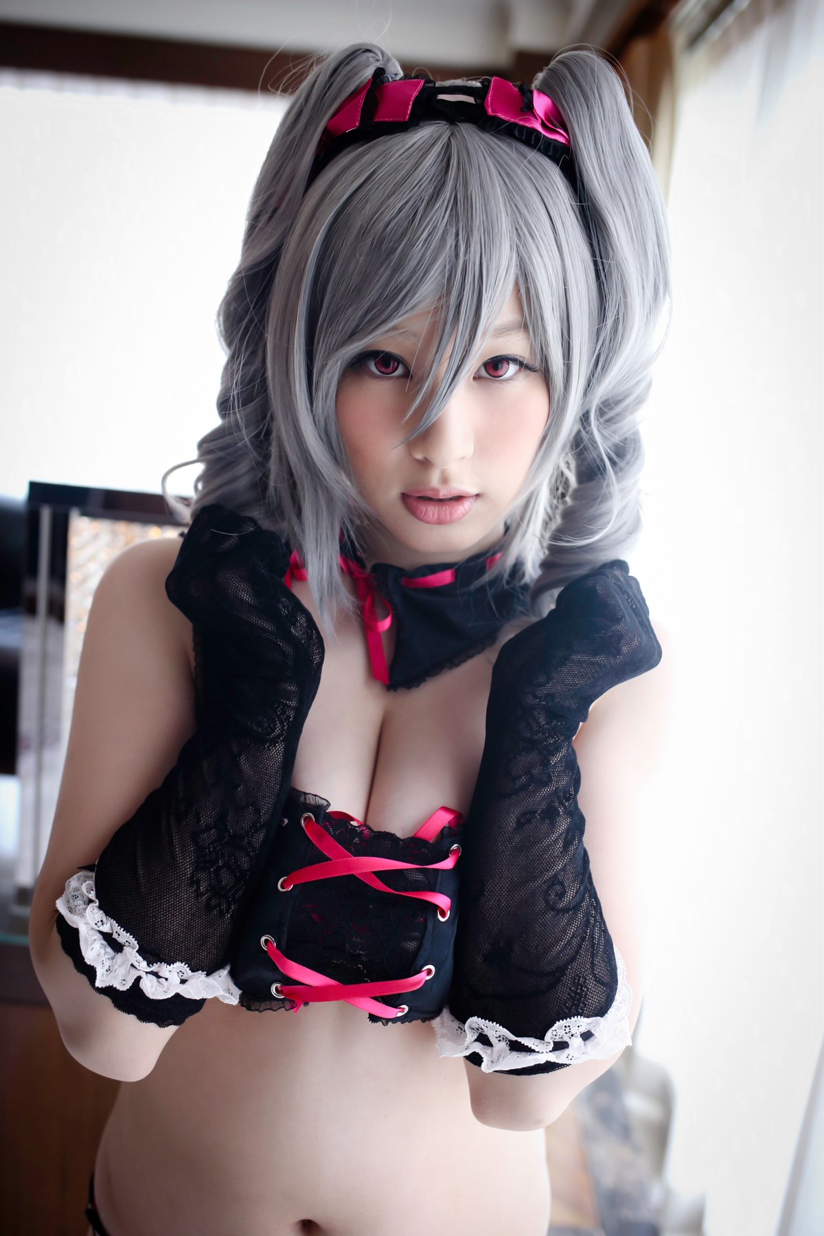 Kanzaki Ranko ero cosplay, Cinderella's girl(25)