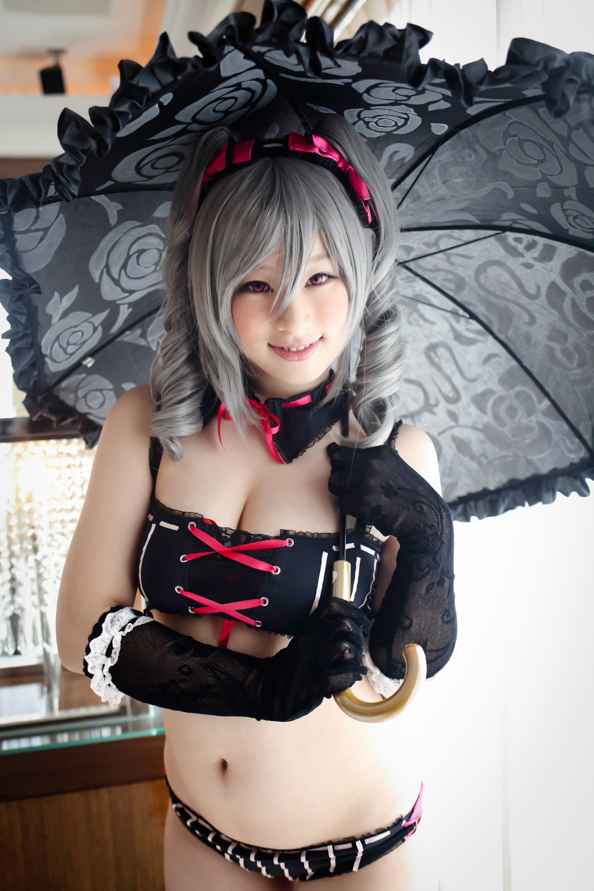 Kanzaki Ranko ero cosplay, Cinderella's girl(3)