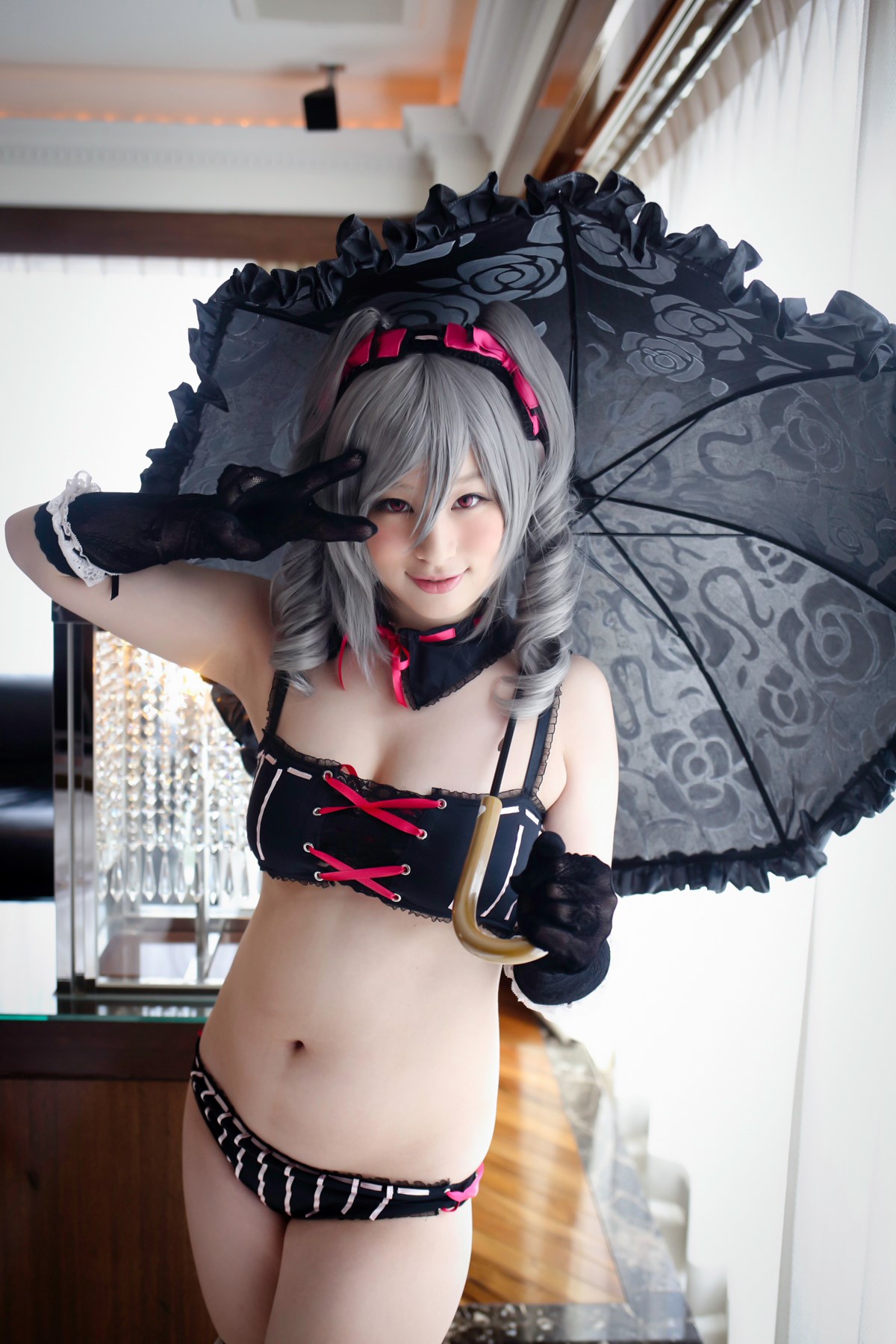 Kanzaki Ranko ero cosplay, Cinderella's girl(4)