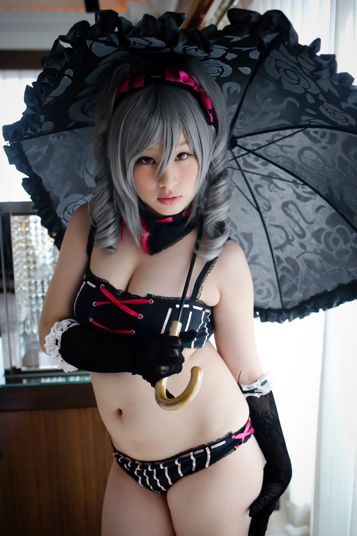 Kanzaki Ranko ero cosplay, Cinderella's girl(7)