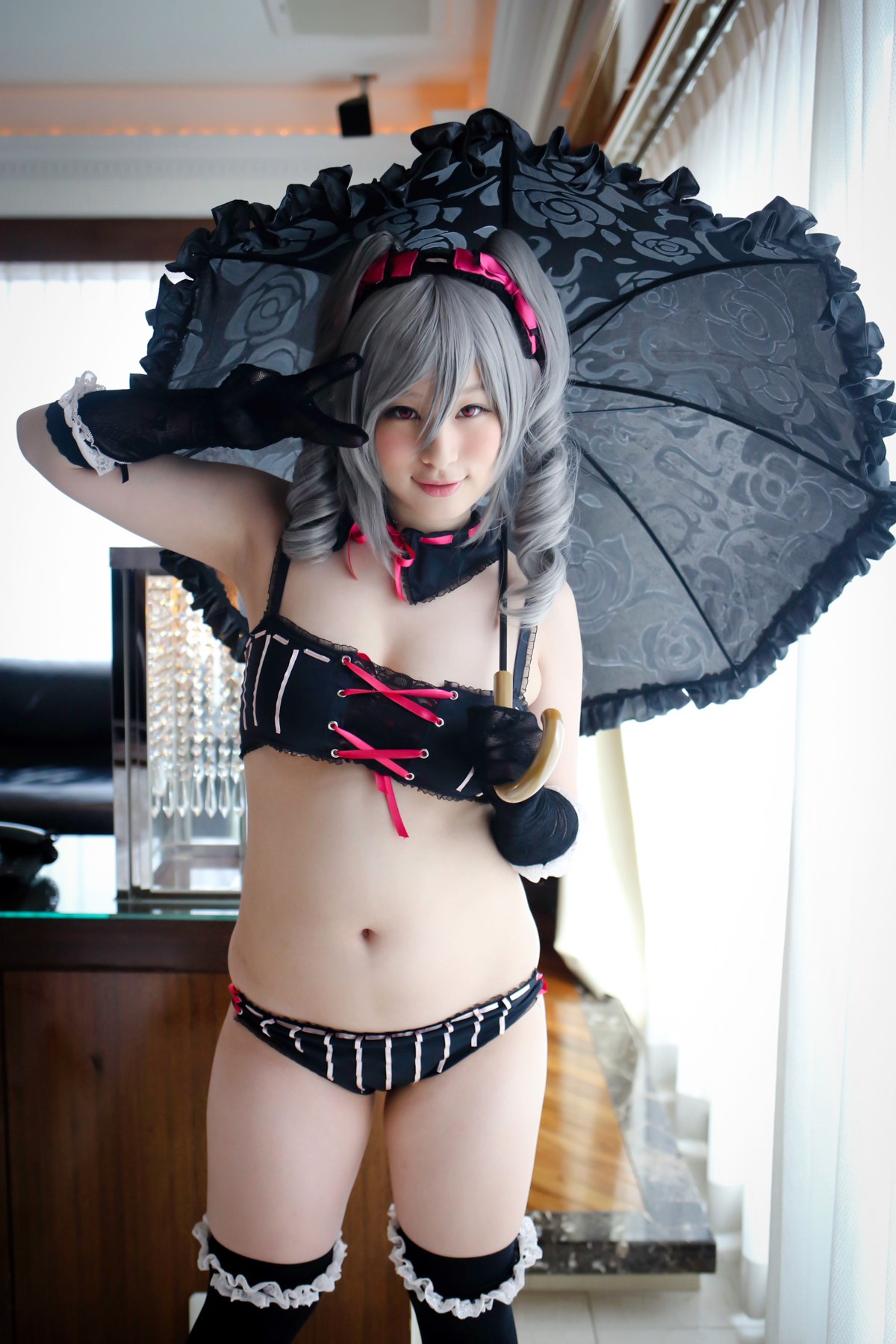 Kanzaki Ranko ero cosplay, Cinderella's girl(9)