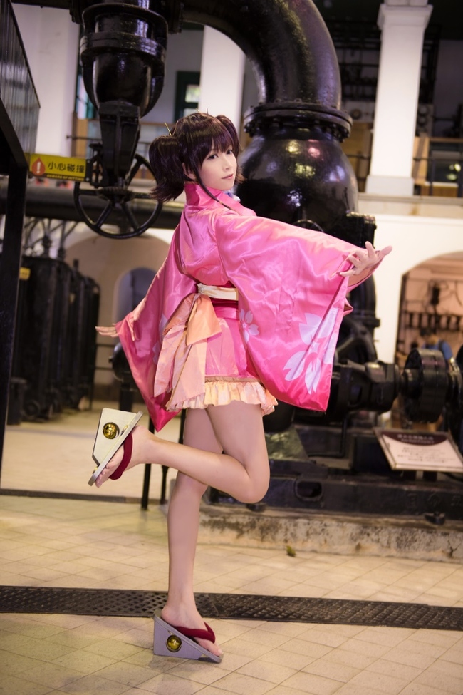 Attractive Mumei bathrobe oni Hitomi animation reality show(10)
