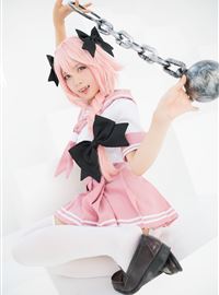 Astolfo Cosplay little Lori with fangs(35)