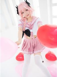 Astolfo Cosplay little Lori with fangs(39)