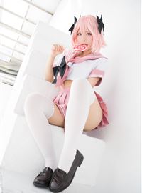 Astolfo Cosplay little Lori with fangs(76)