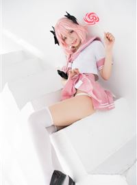 Astolfo Cosplay little Lori with fangs(87)