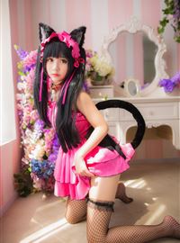 Tokisaki Kurumi Neko animation reality show  Pink frill(3)