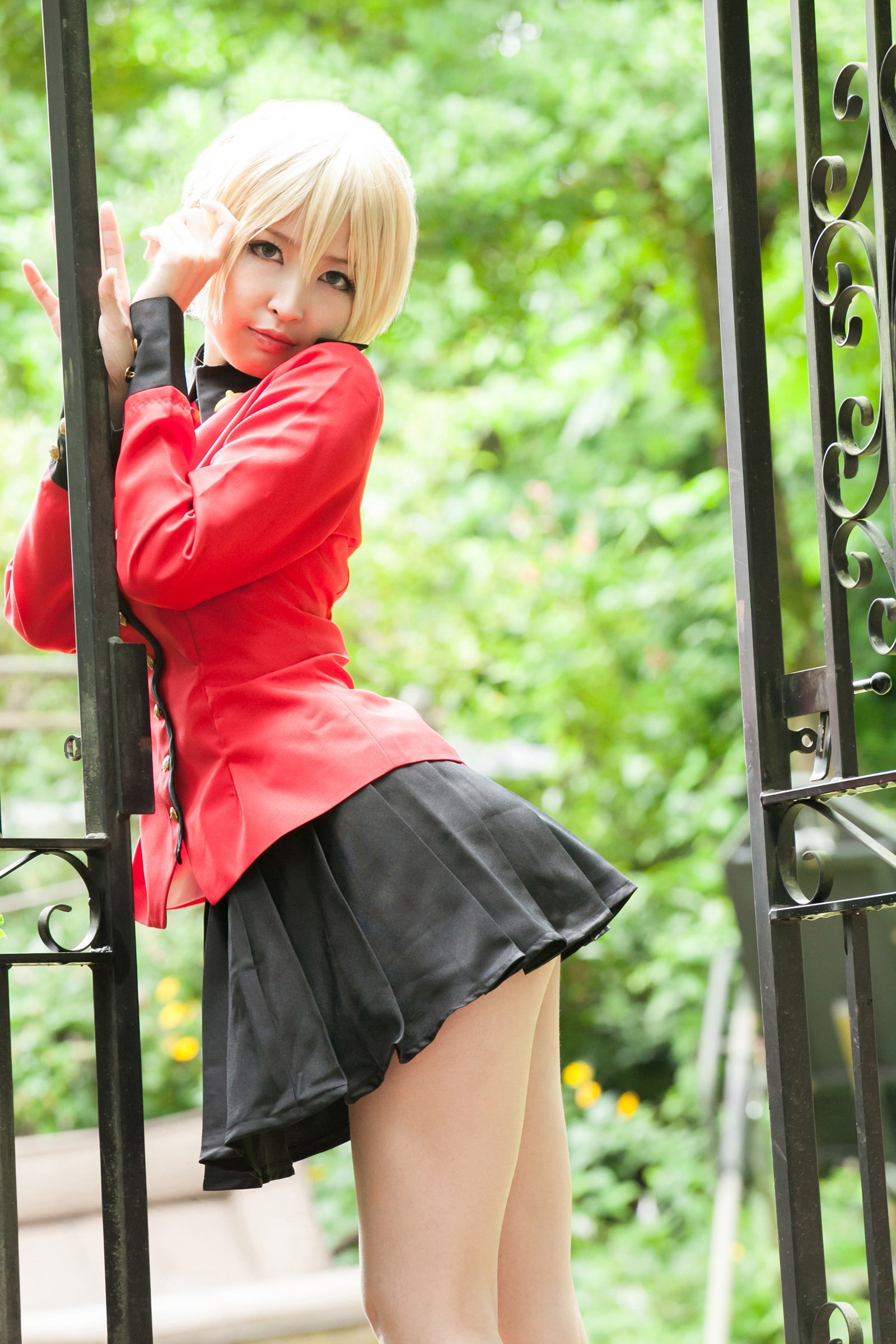 Bold Darjeeling Cosplay naasan women in girls and armor set(13)