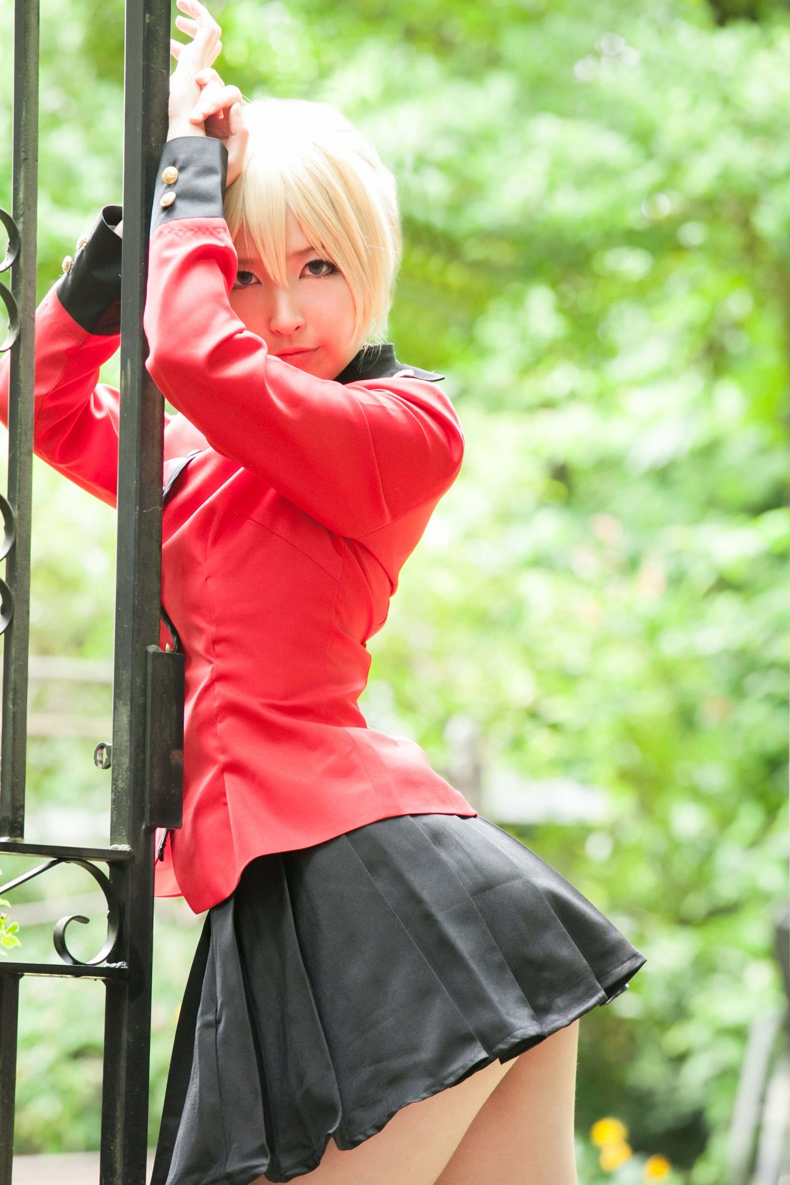 Bold Darjeeling Cosplay naasan women in girls and armor set(14)