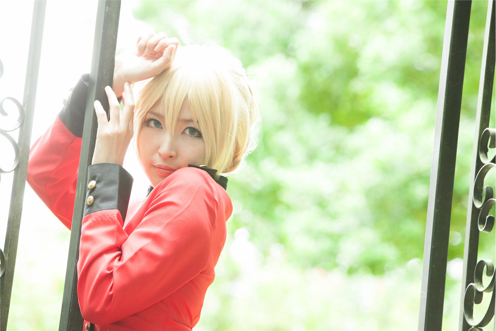 Bold Darjeeling Cosplay naasan women in girls and armor set(16)