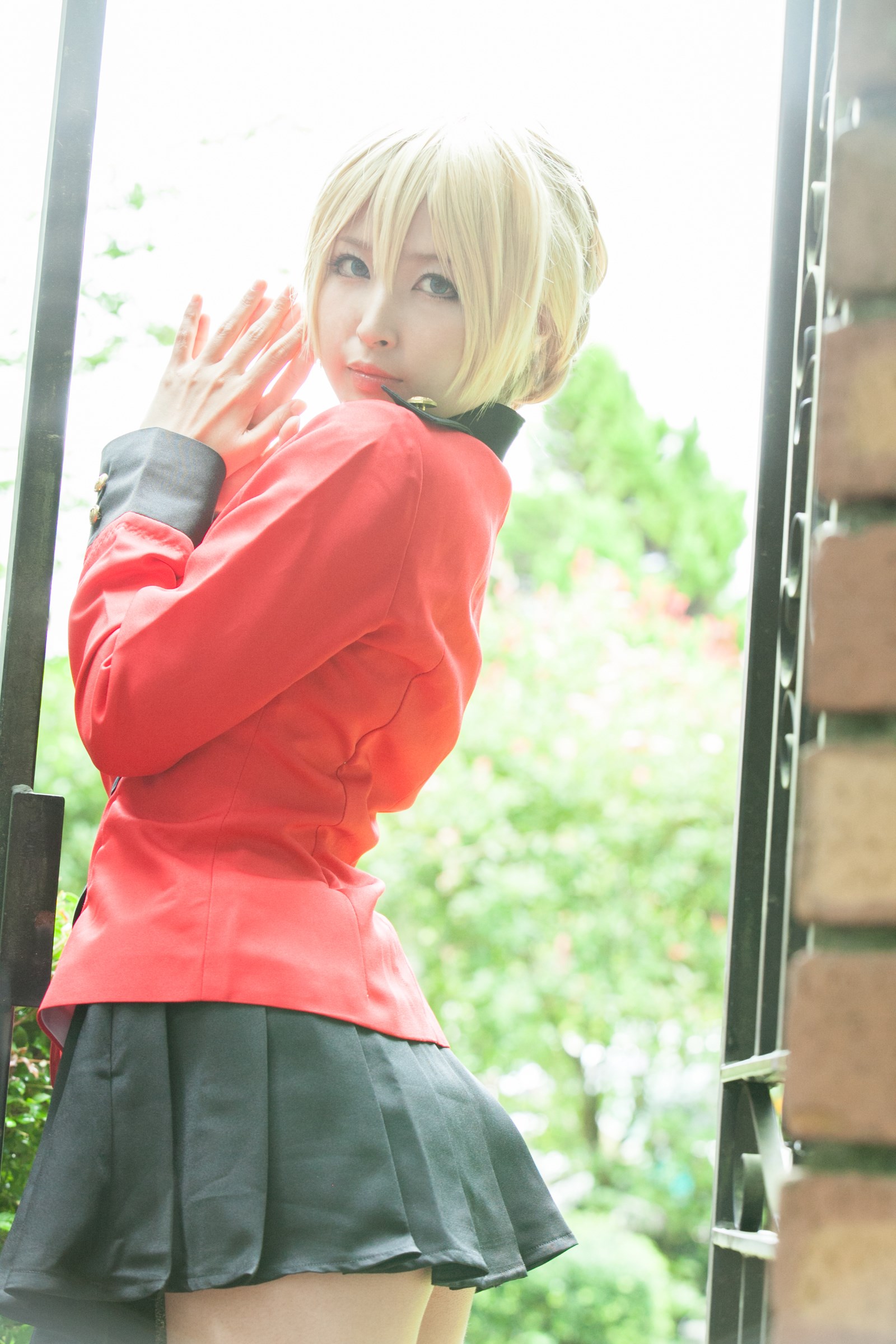 Bold Darjeeling Cosplay naasan women in girls and armor set(18)