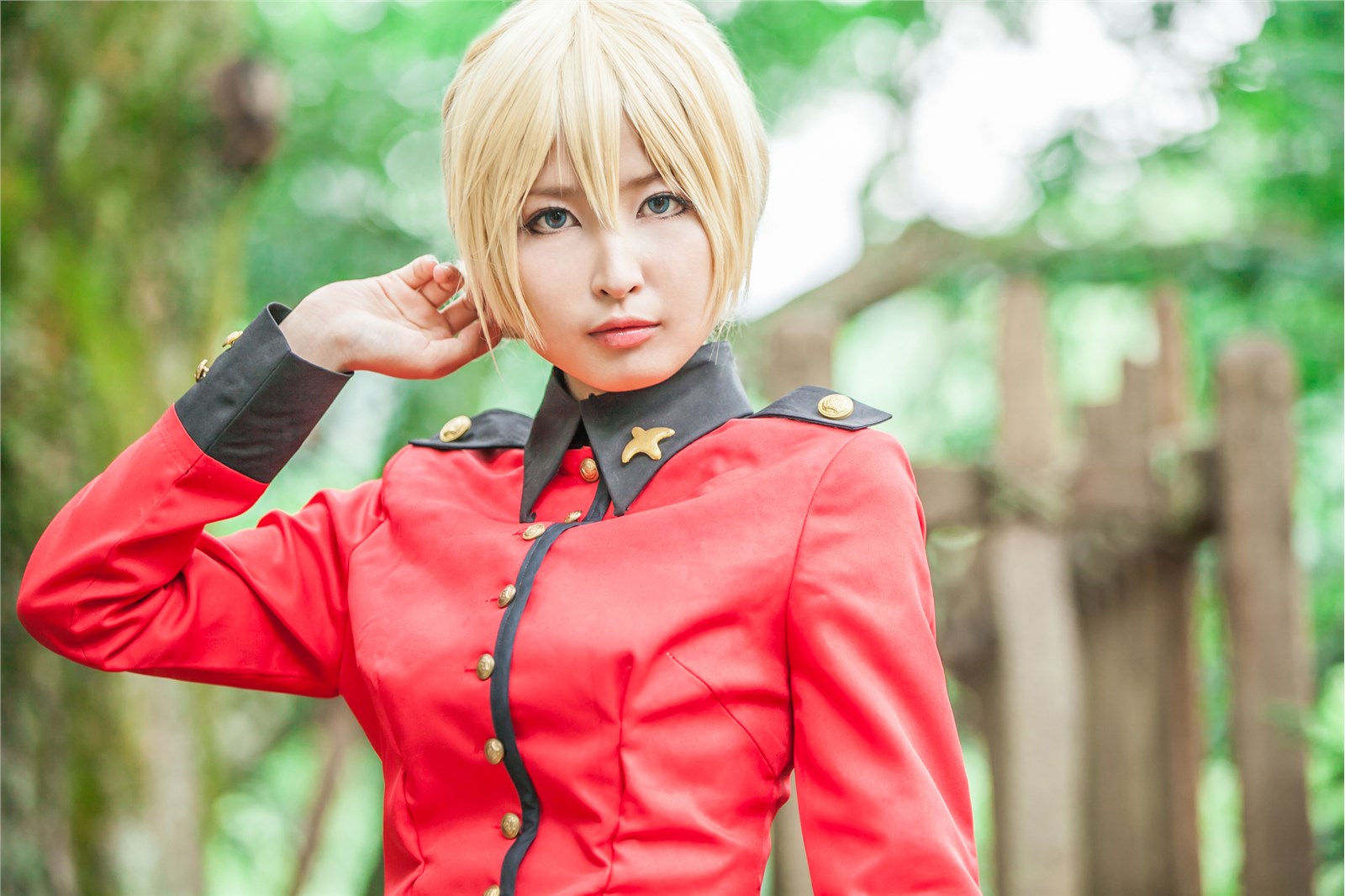 Bold Darjeeling Cosplay naasan women in girls and armor set(20)