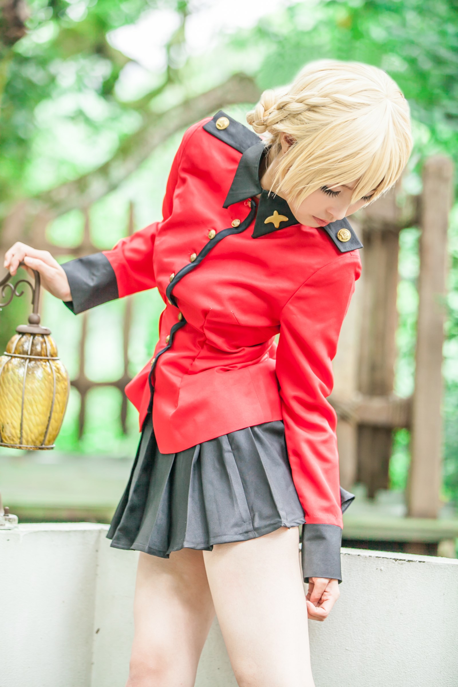 Bold Darjeeling Cosplay naasan women in girls and armor set(21)