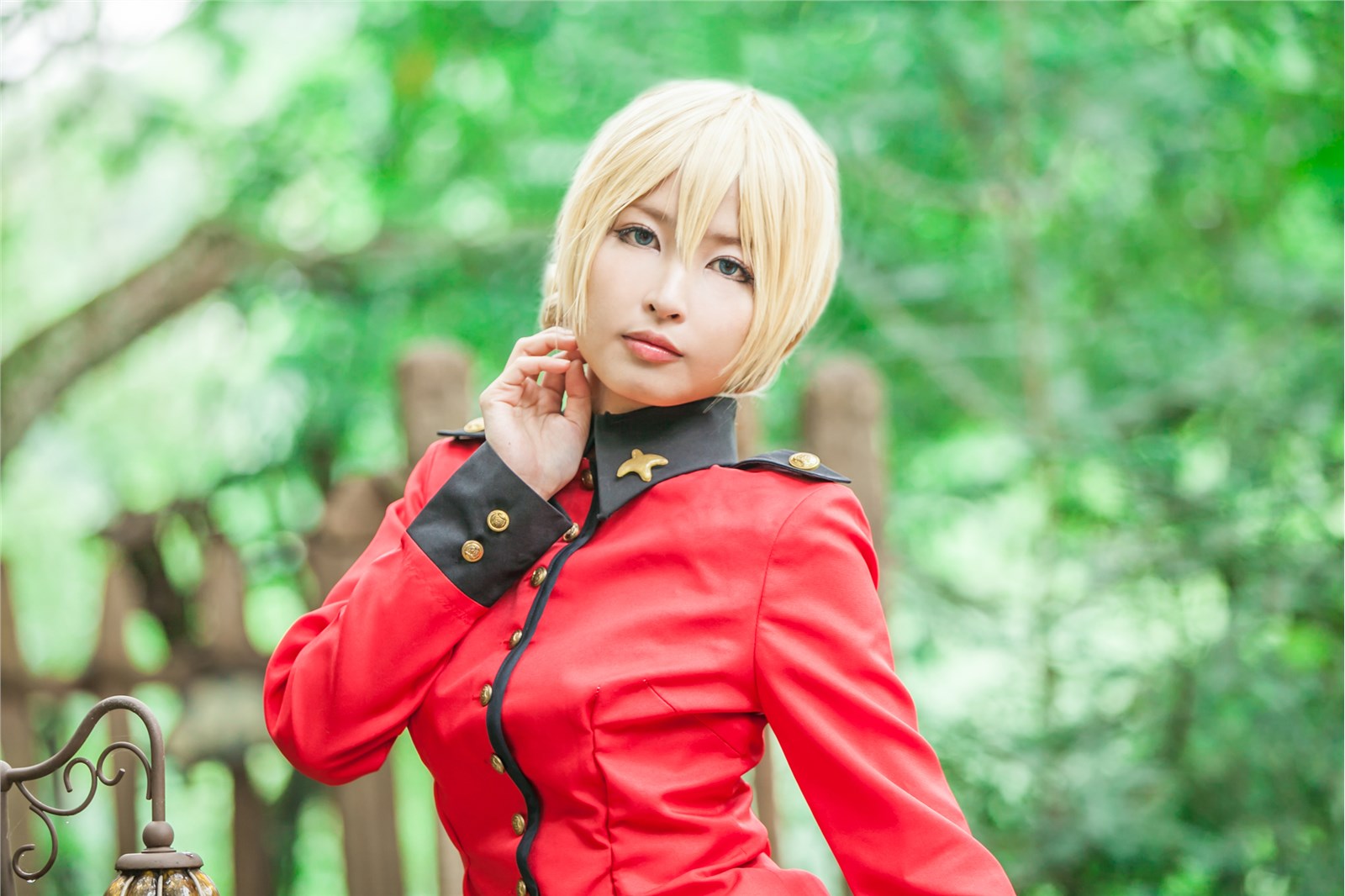 Bold Darjeeling Cosplay naasan women in girls and armor set(23)