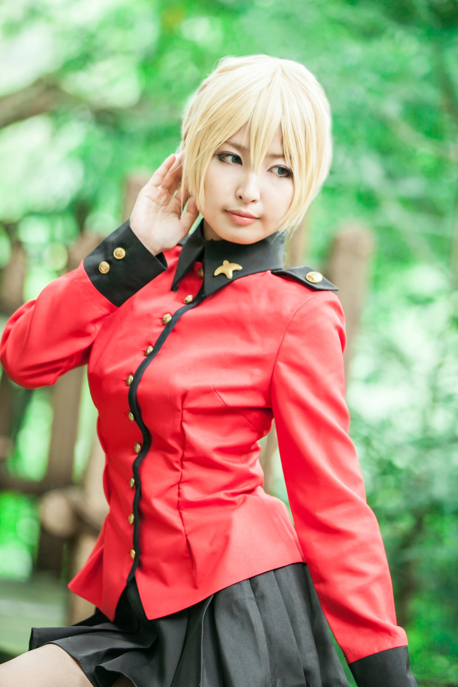 Bold Darjeeling Cosplay naasan women in girls and armor set(24)