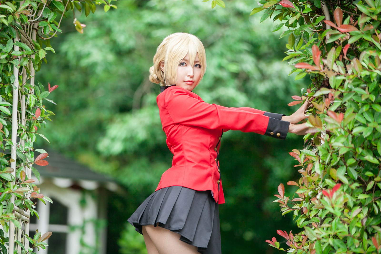 Bold Darjeeling Cosplay naasan women in girls and armor set(6)