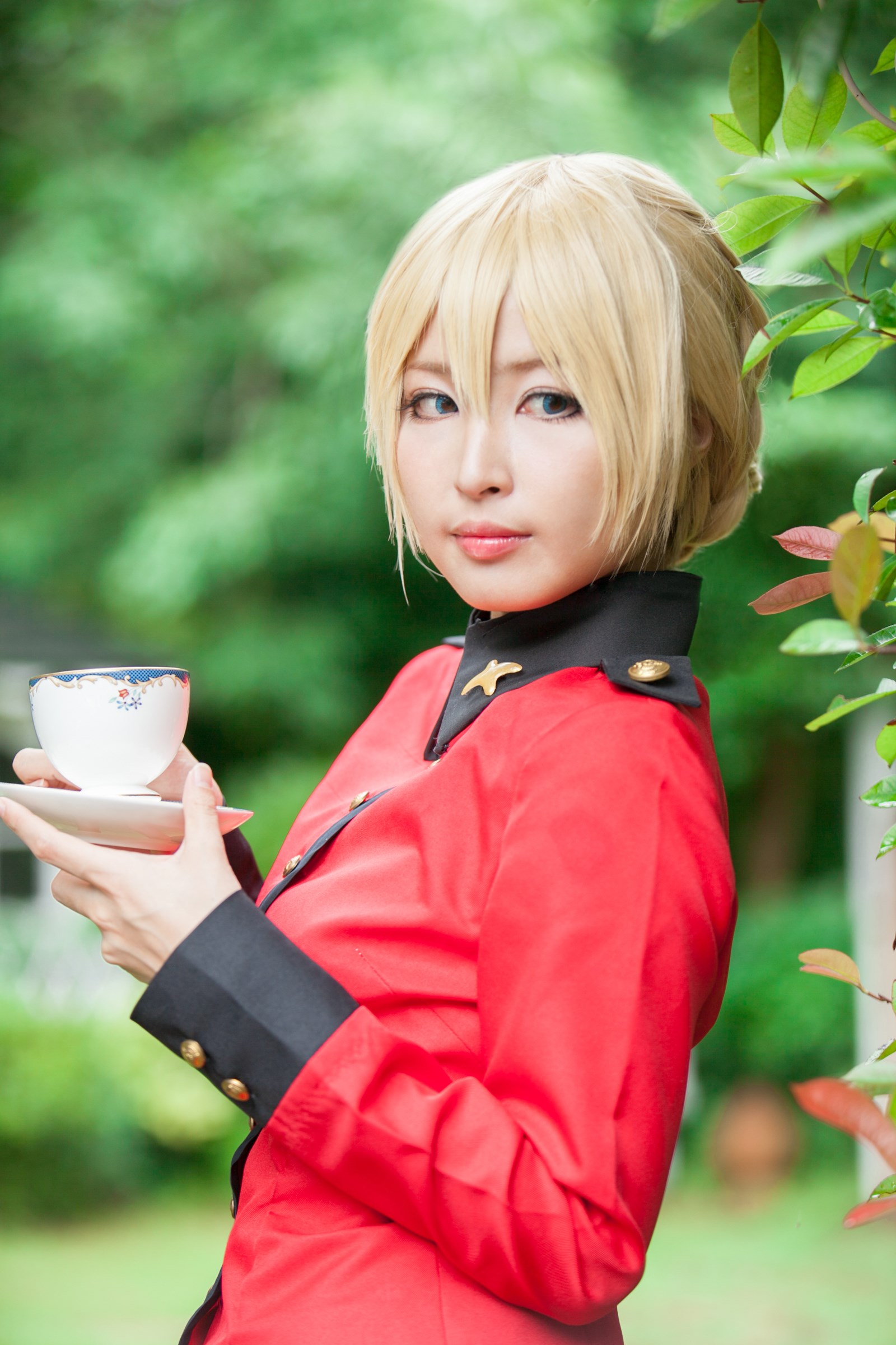 Bold Darjeeling Cosplay naasan women in girls and armor set(8)