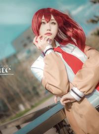 Makise kurisu Cosplay beautiful girl(6)