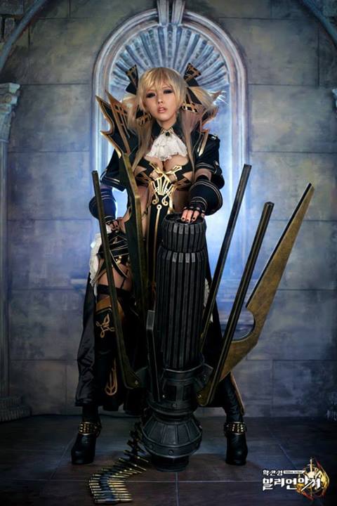 Cosplay South Korean group spiral cat role play diffusion million King Arthur(12)