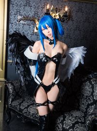 Kokagenokimi, the hot black angel cosplay(48)