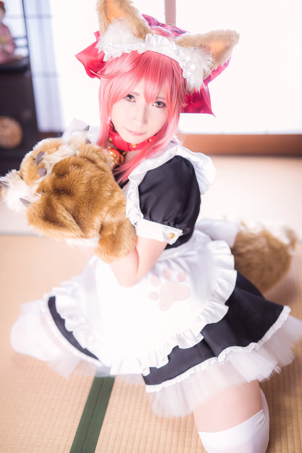 Cute cat play cosplay(6)