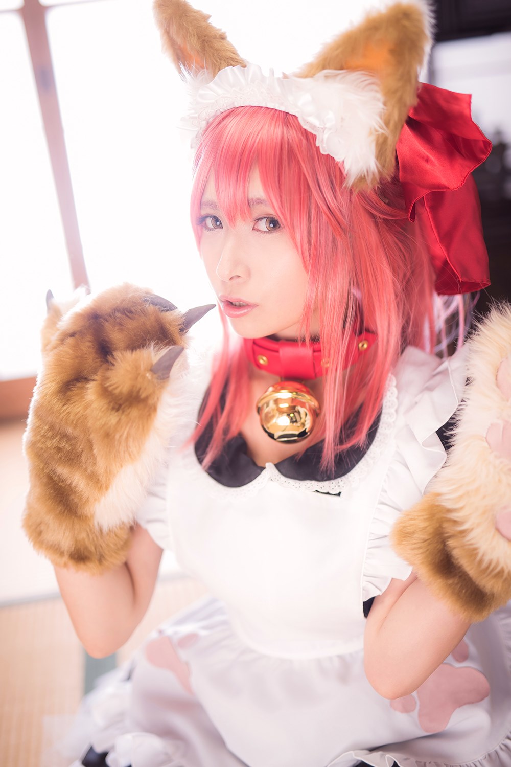 Cute cat play cosplay(12)