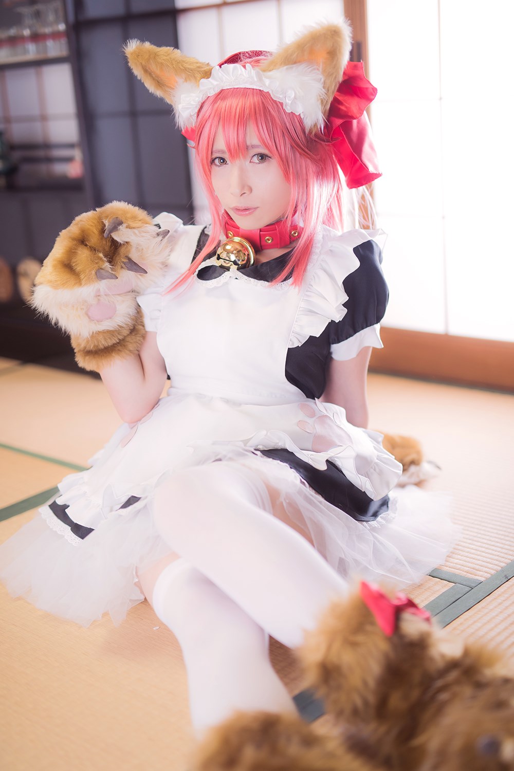 Cute cat play cosplay(33)