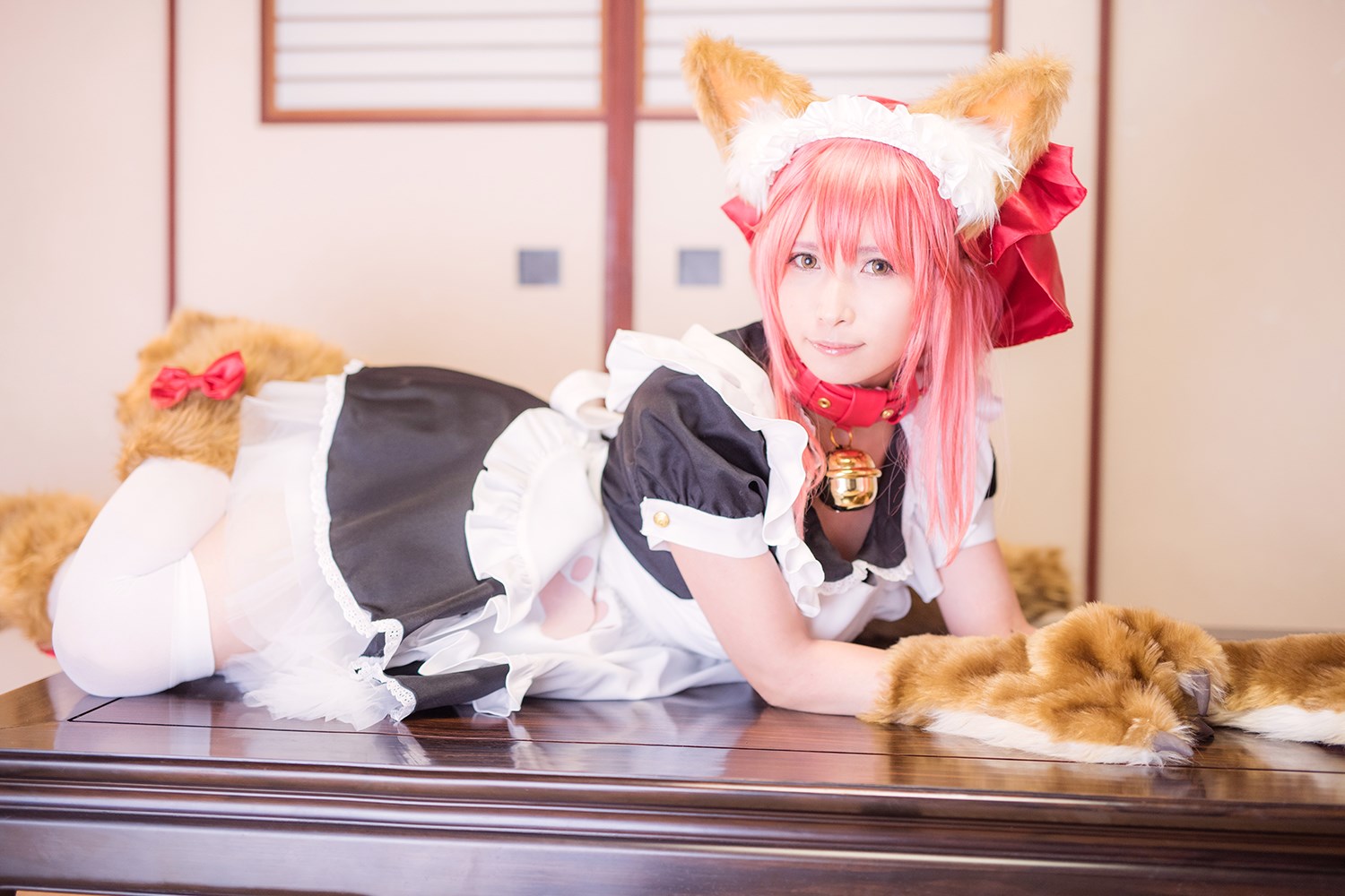 Cute cat play cosplay(37)