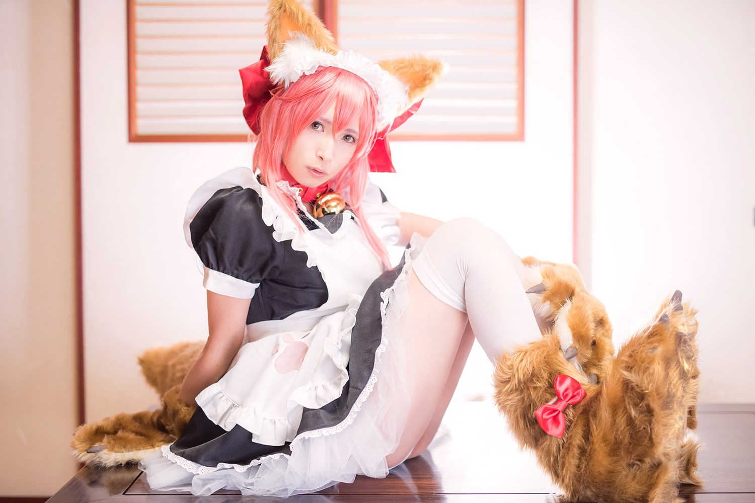 Cute cat play cosplay(39)