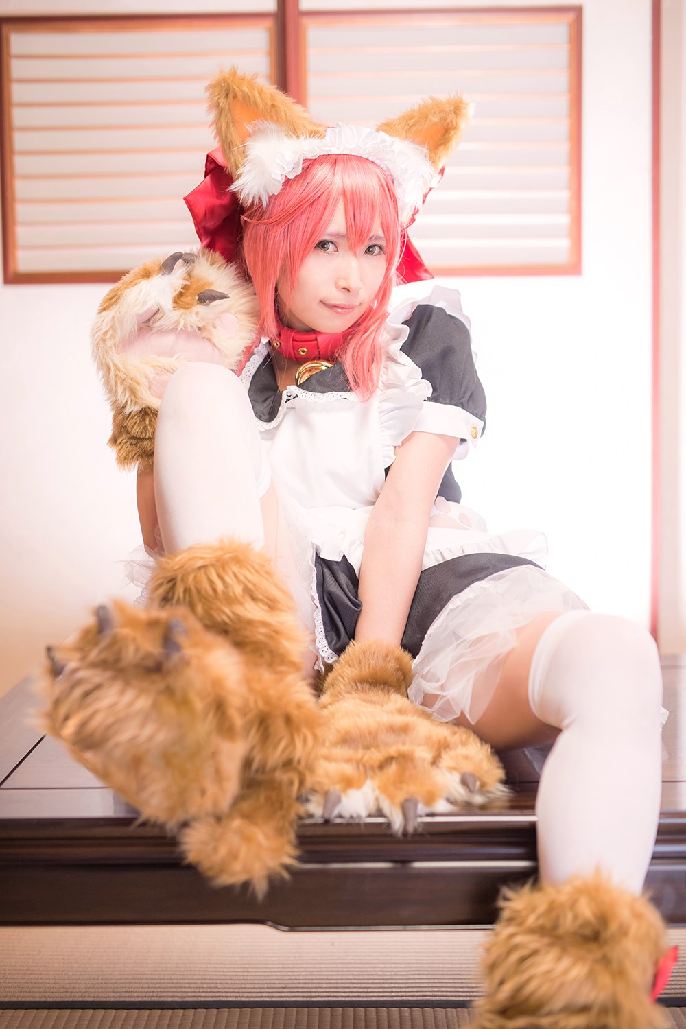 Cute cat play cosplay(41)