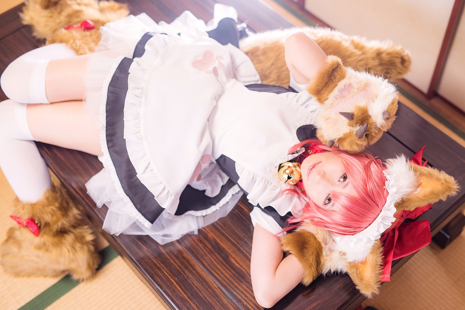 Cute cat play cosplay(48)