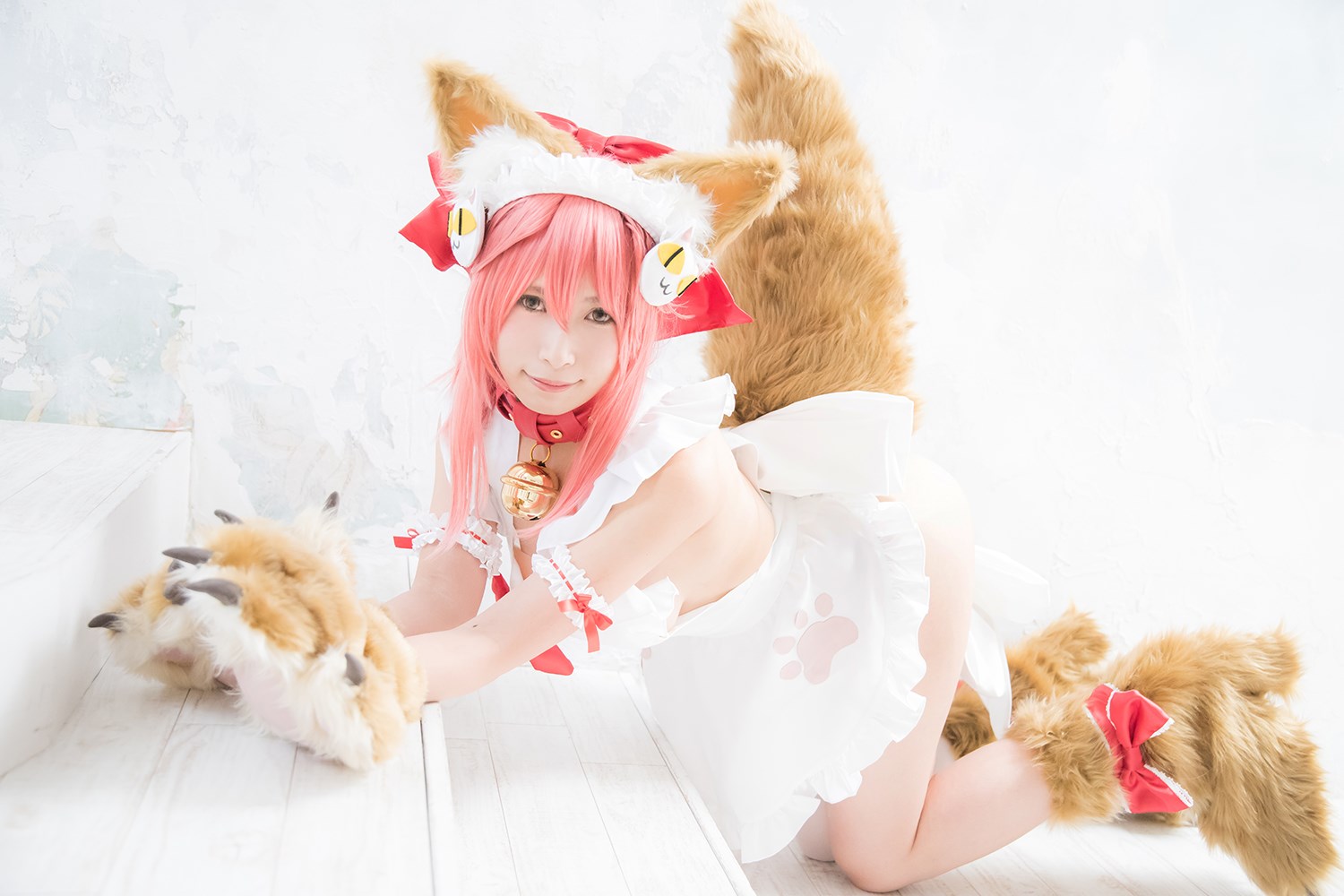 Cute cat play cosplay(75)