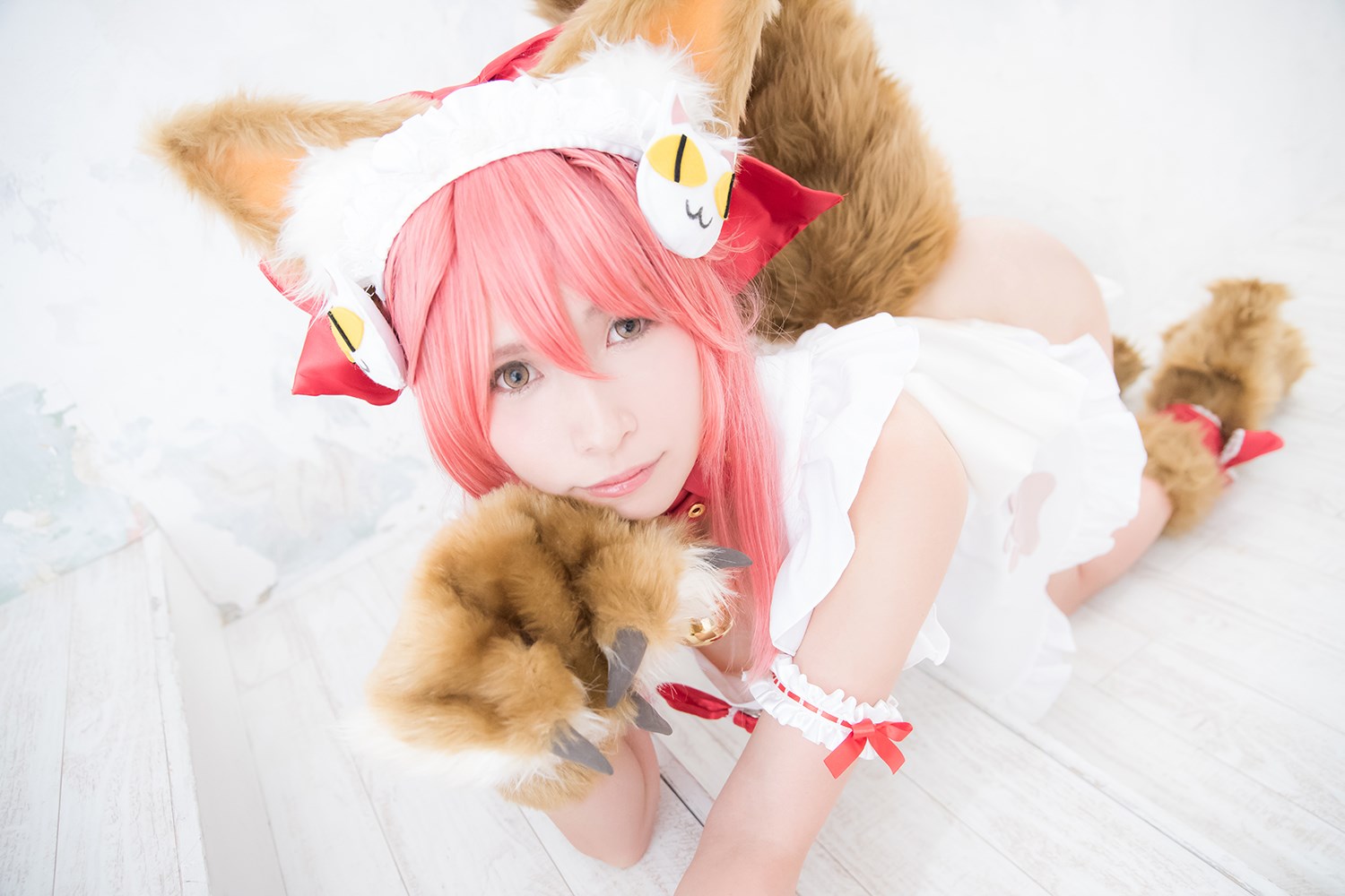 Cute cat play cosplay(77)