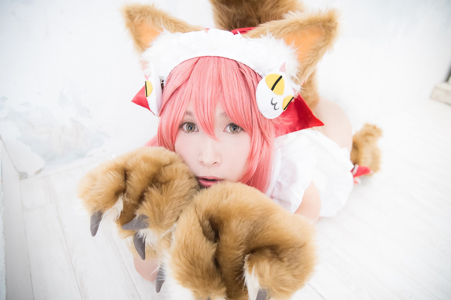 Cute cat play cosplay(80)