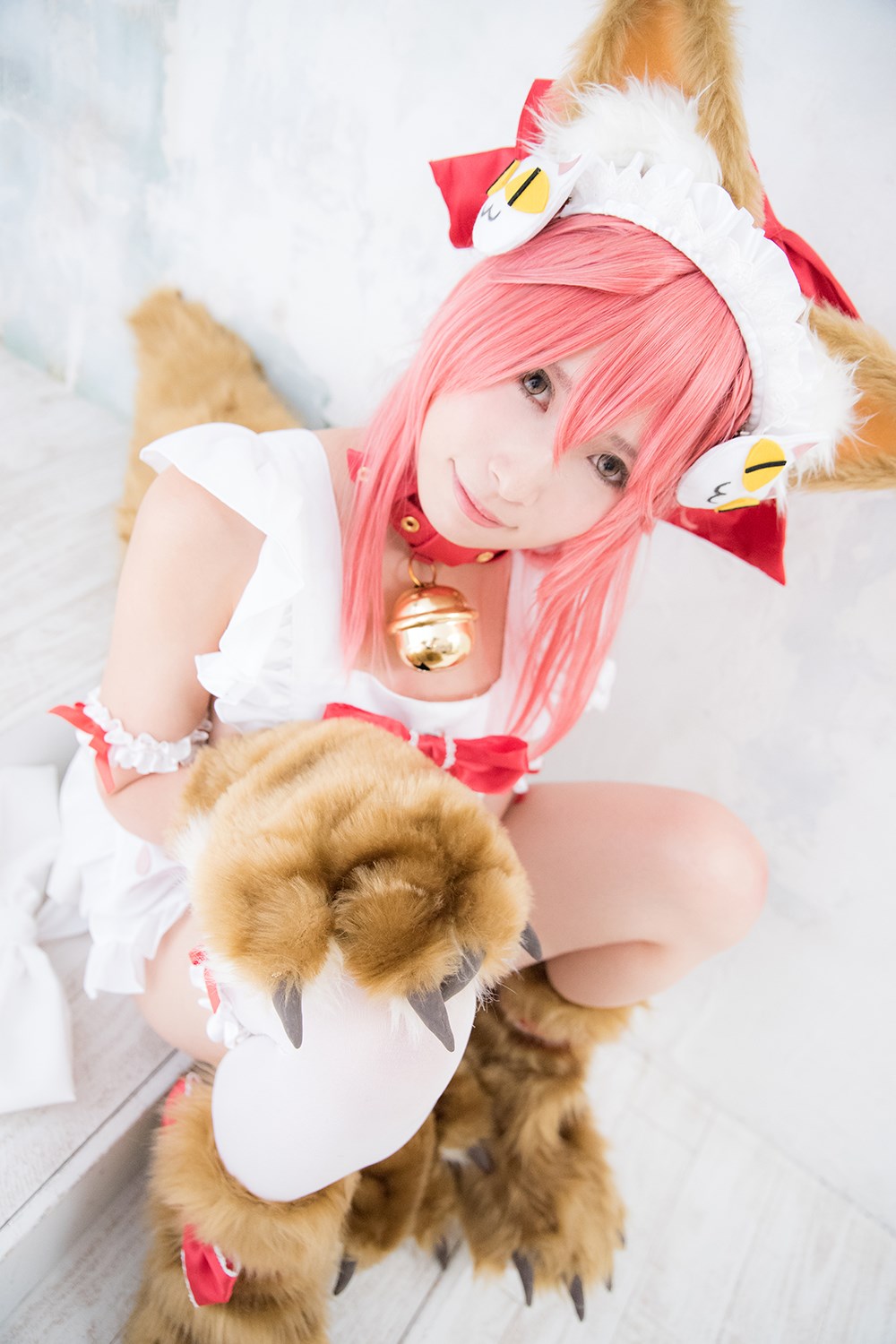 Cute cat play cosplay(91)