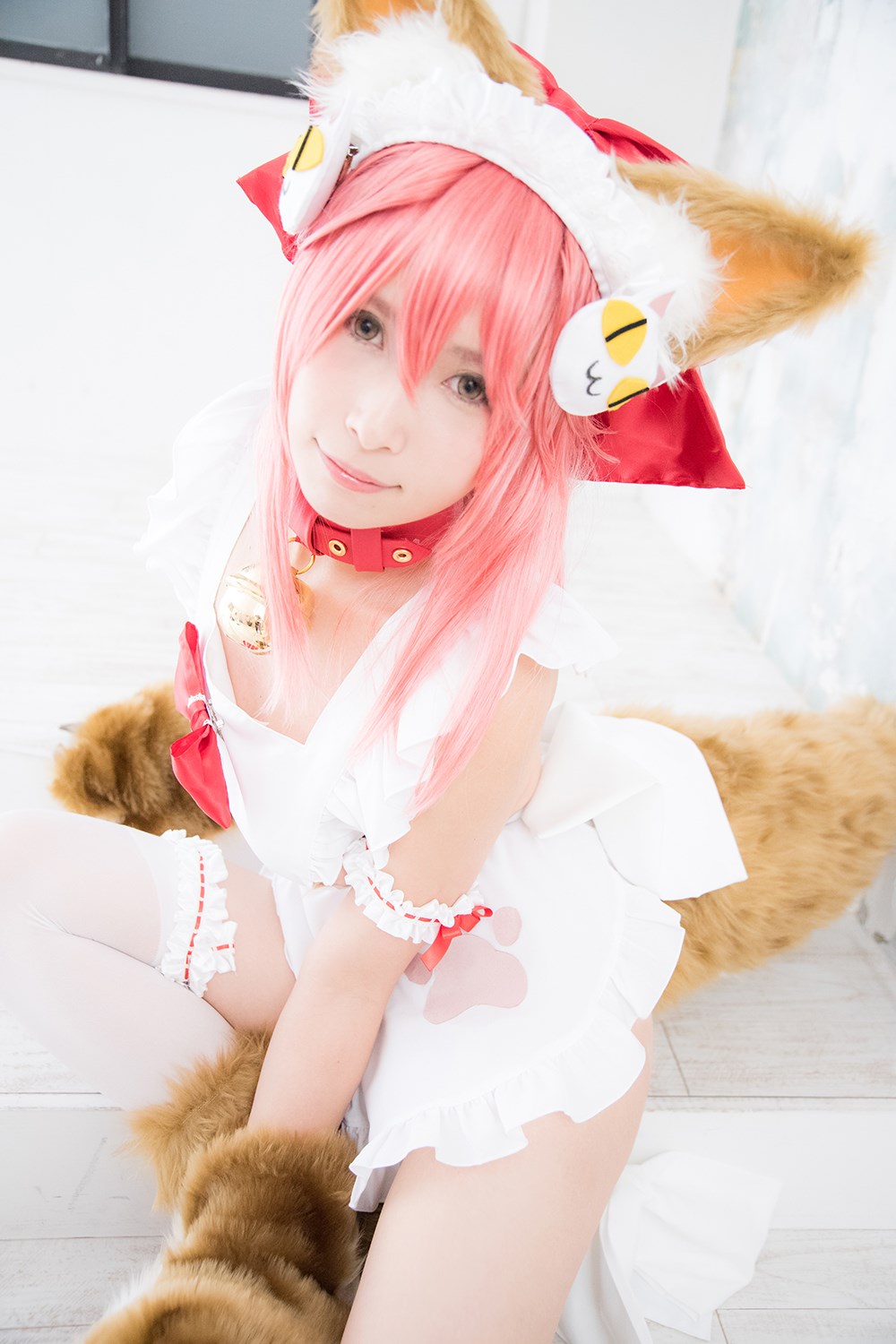 Cute cat play cosplay(99)