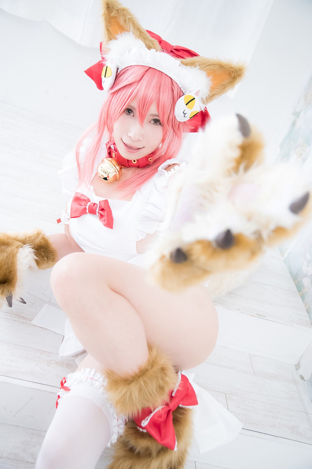 Cute cat play cosplay(103)