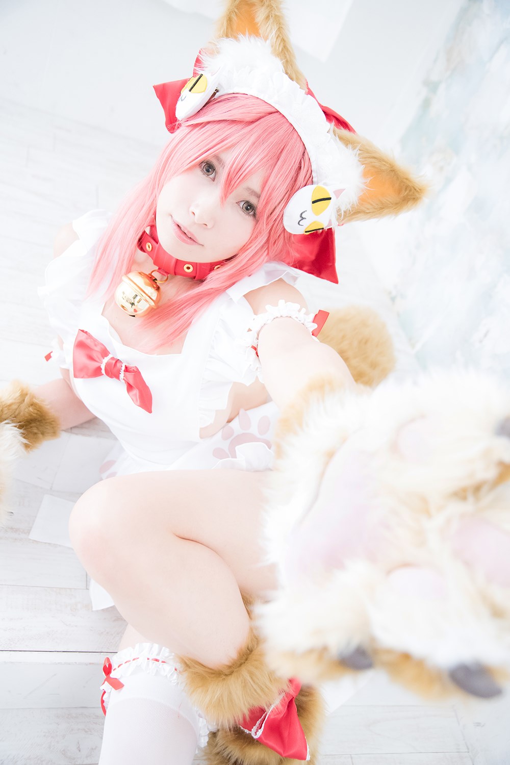 Cute cat play cosplay(104)