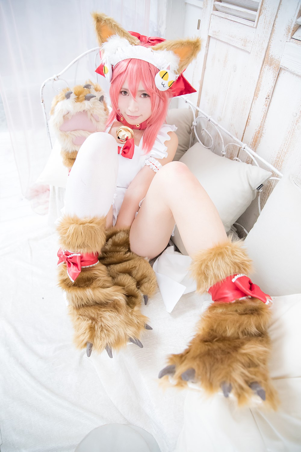 Cute cat play cosplay(113)