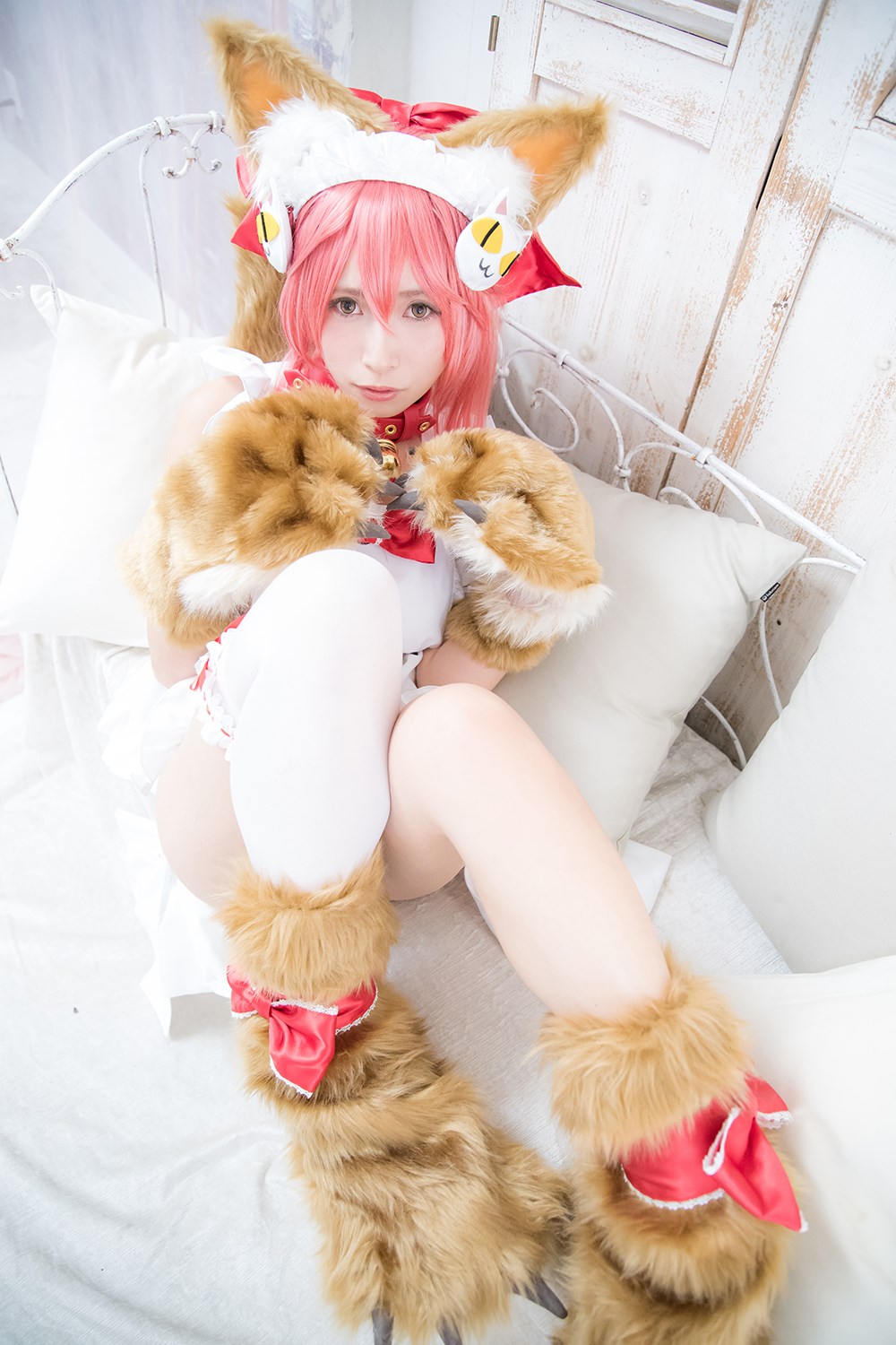 Cute cat play cosplay(116)