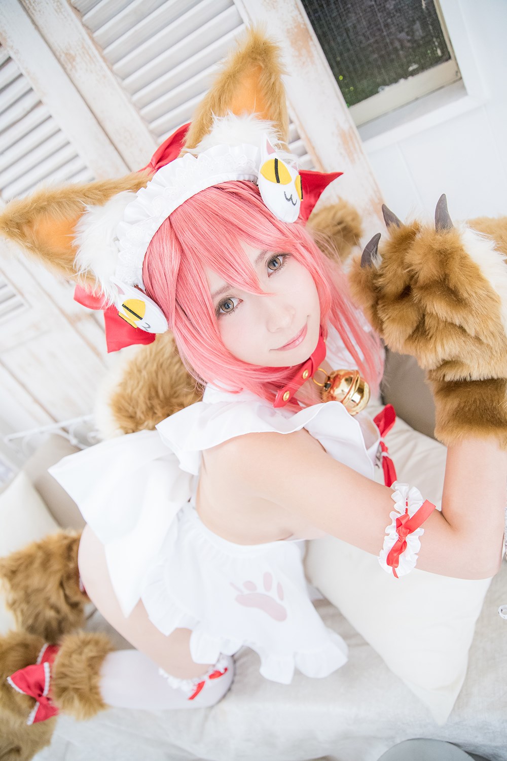 Cute cat play cosplay(127)