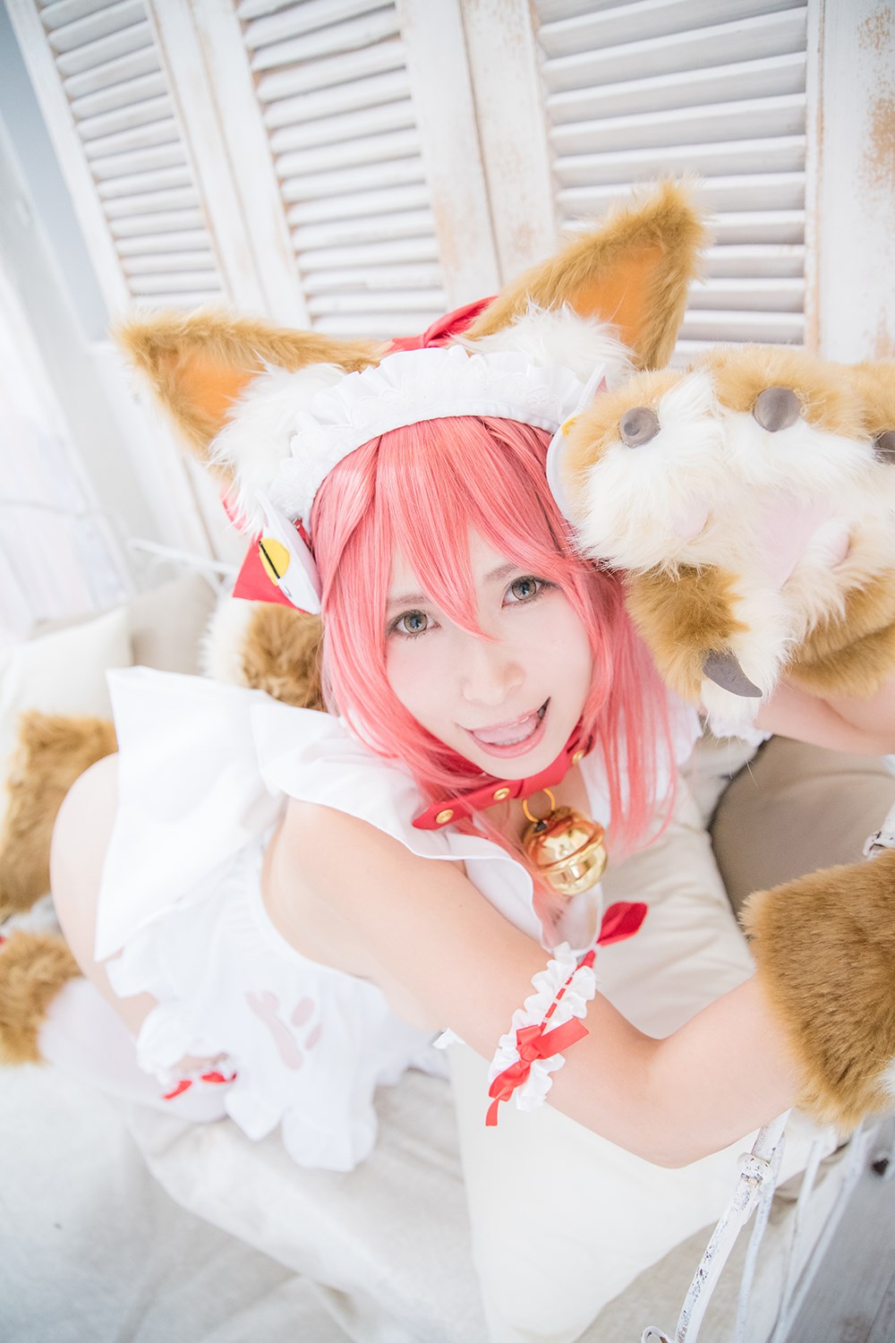 Cute cat play cosplay(128)