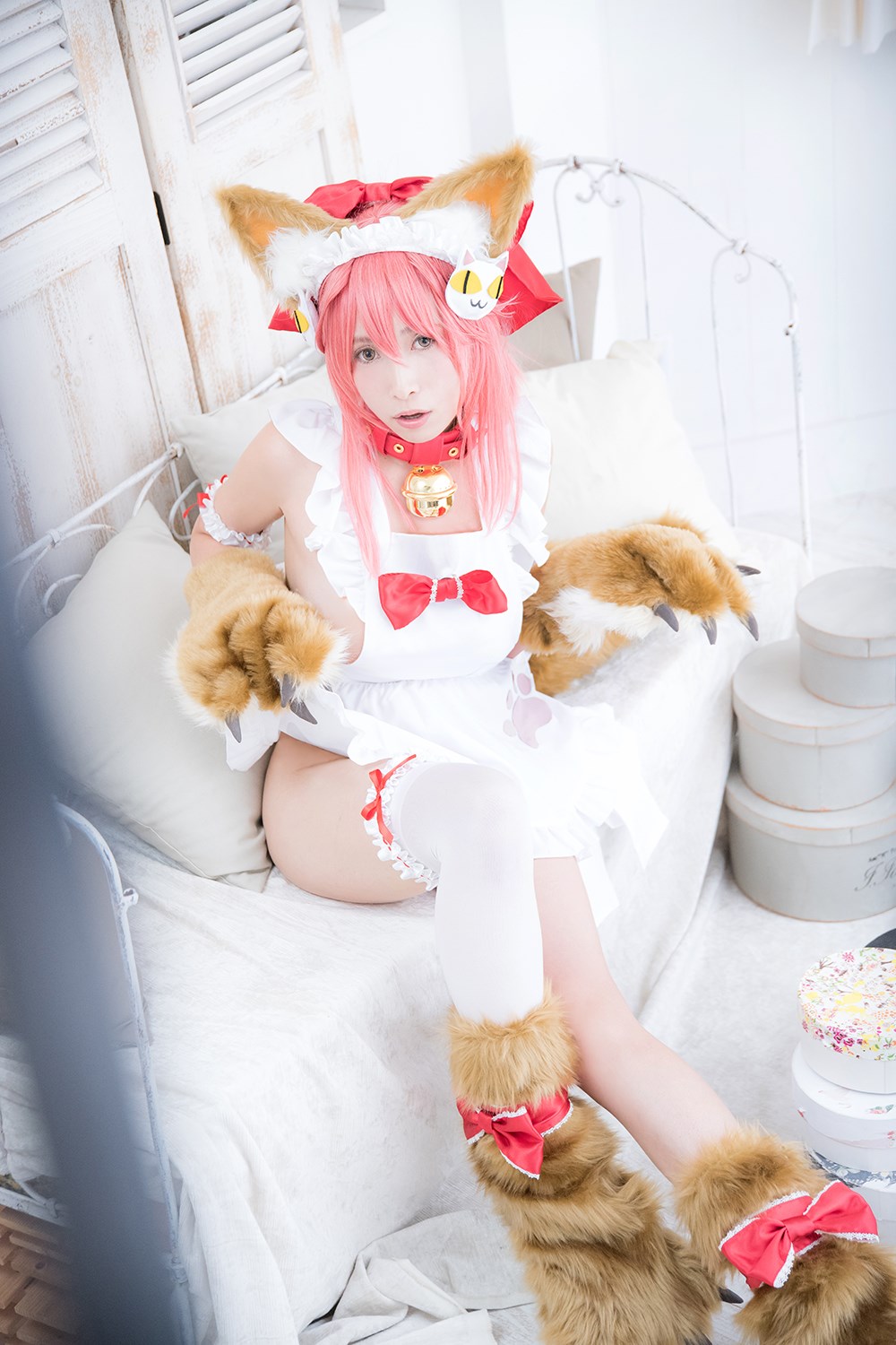 Cute cat play cosplay(145)