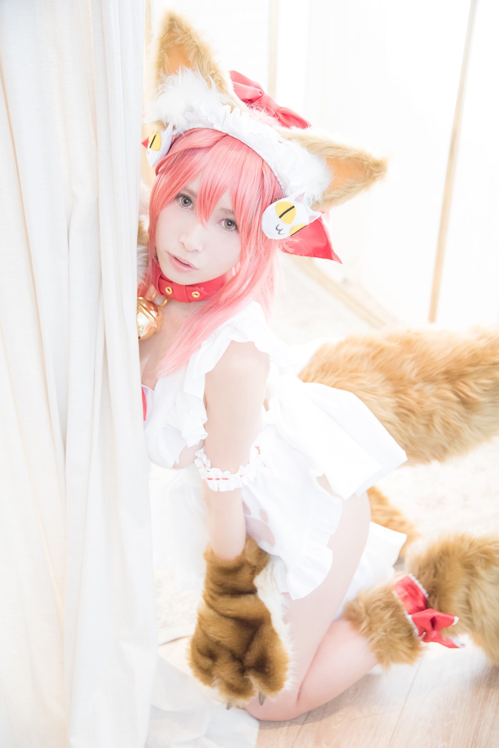 Cute cat play cosplay(153)