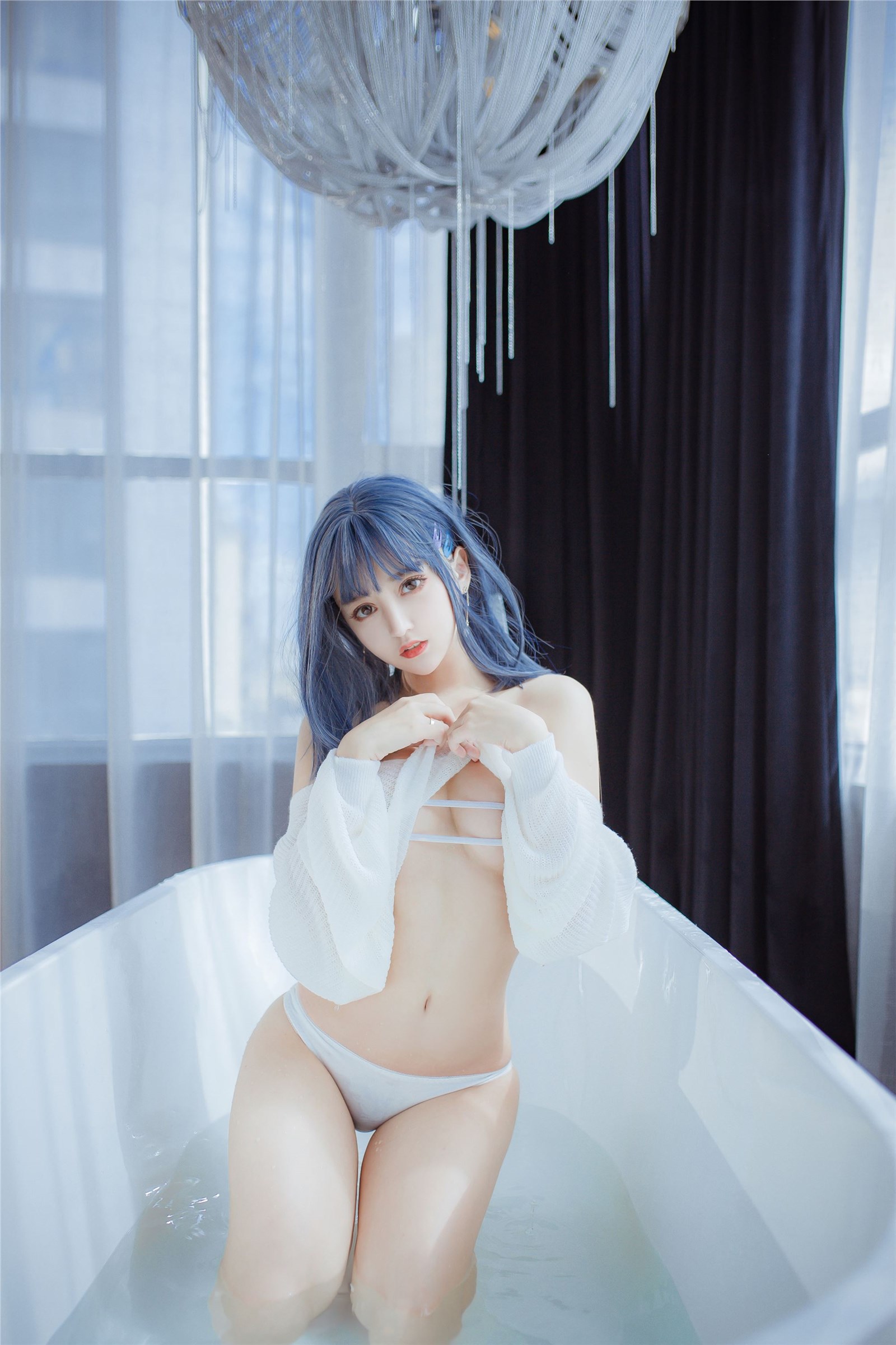 Cosplay expired rice noodle meow bathtub(1)