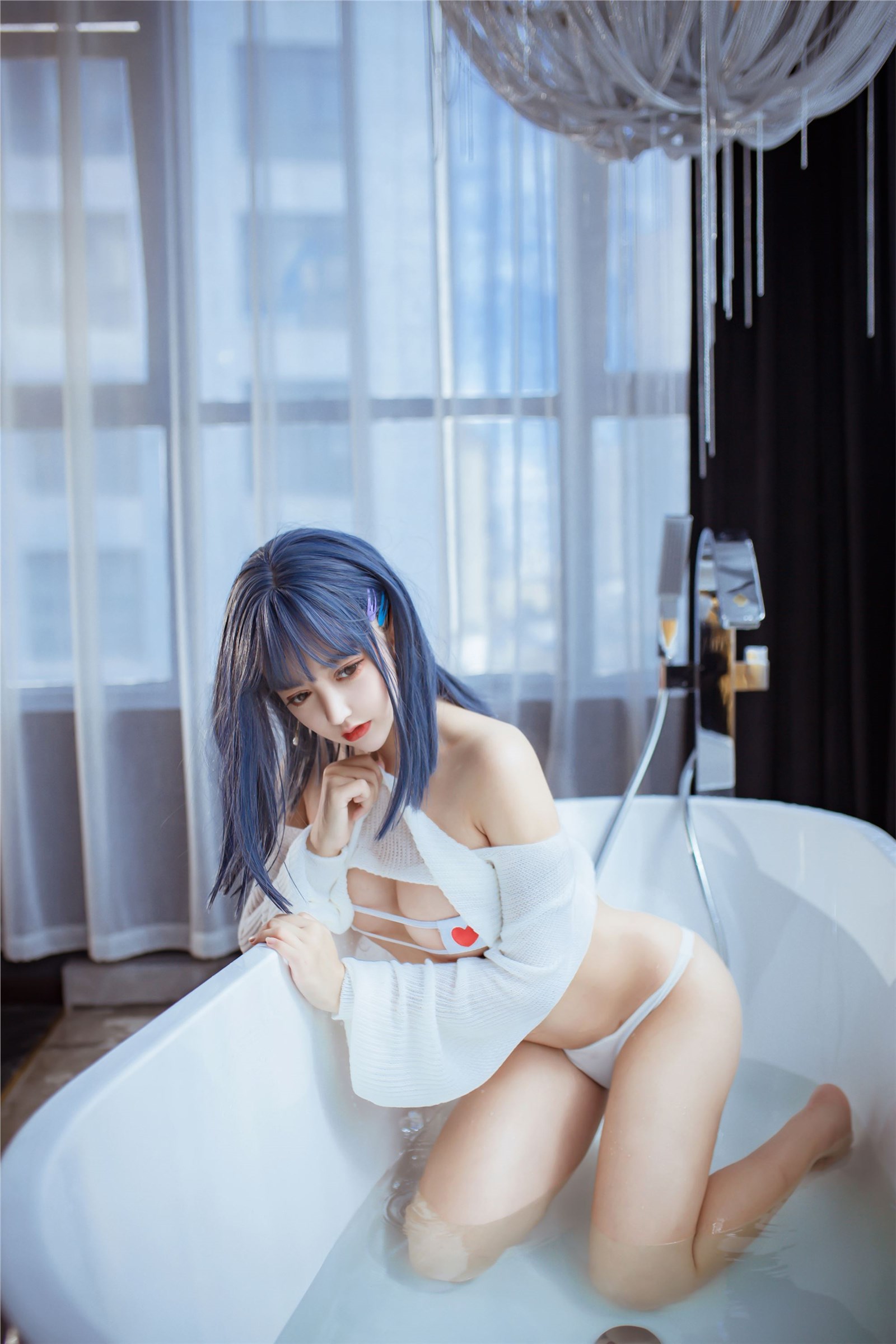 Cosplay expired rice noodle meow bathtub(16)