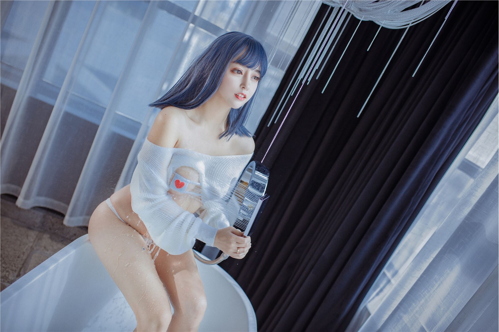 Cosplay expired rice noodle meow bathtub(19)