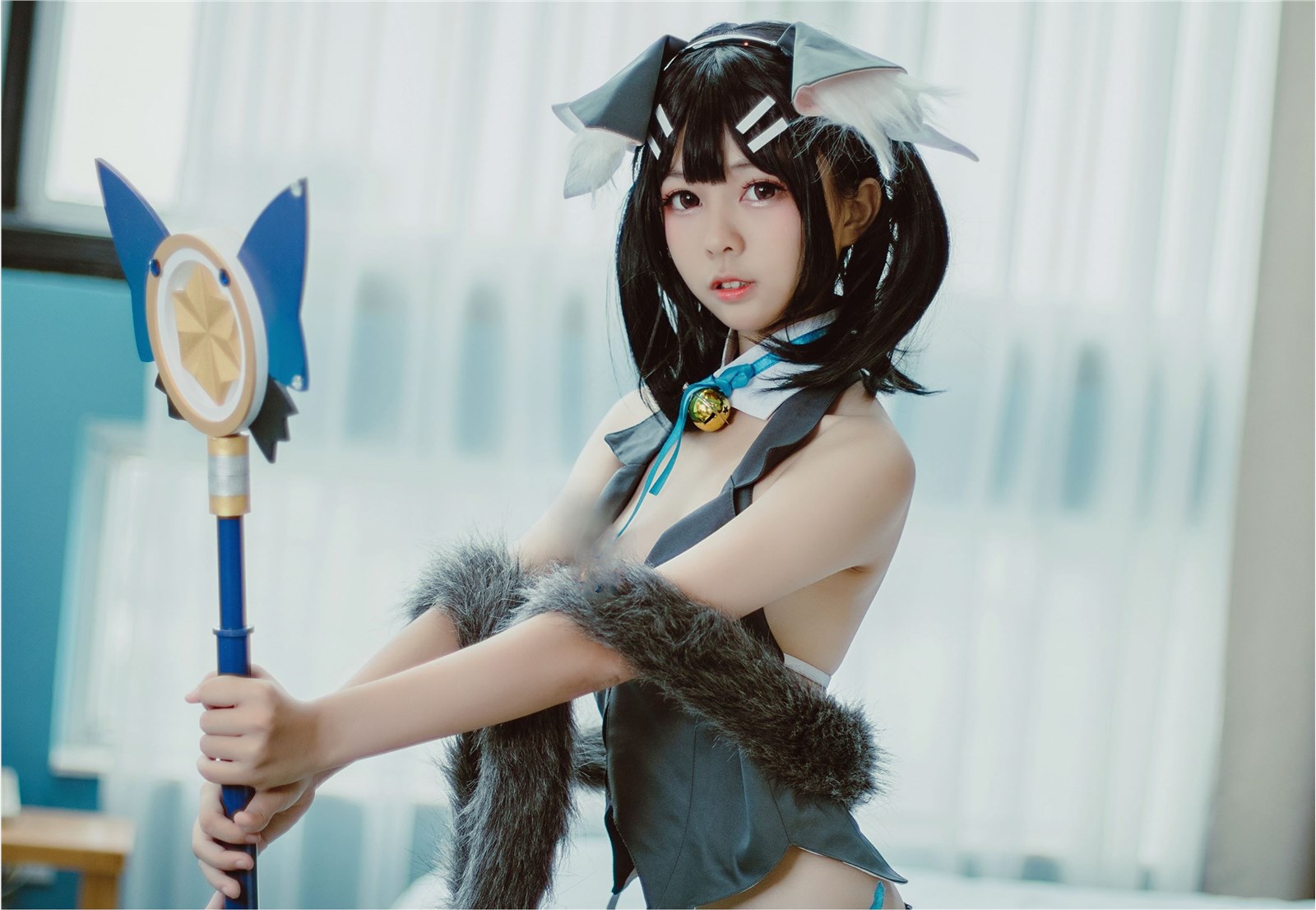 Cosplay fried chicken, lovely animal ear Niang!(17)